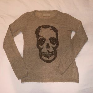 Zadig & Voltaire ‘Miss Bis' Skull Embellished Sweater
